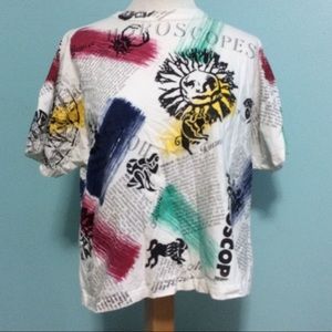 2/$10 Horoscope one size colorful artsy